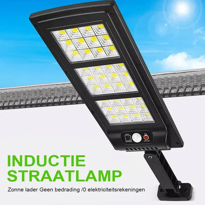 Lampe de jardin solaire, lampe LED d'extérieur à détecteur de mouvement, blanc froid 6000 K