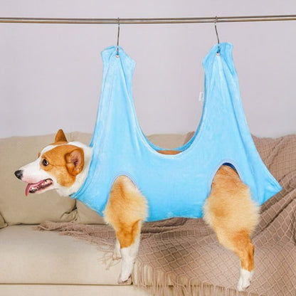 Hamac de toilettage pour animaux, hamac confortable pour chien pour la coupe des griffes, le lavage et le toilettage facile