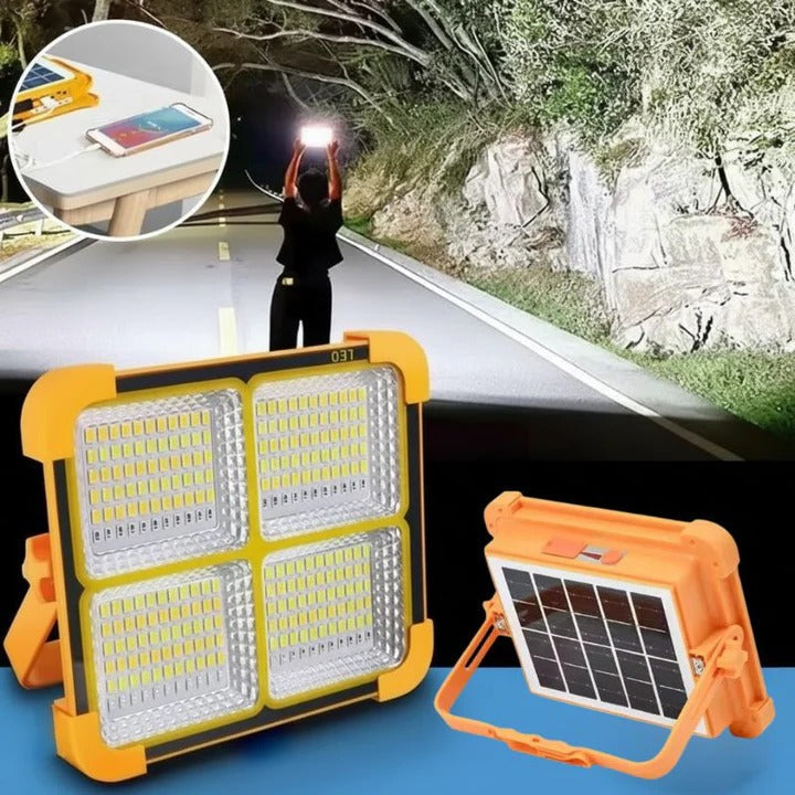 Lanterne d'aventure à énergie solaire et lampe de camping solaire portable