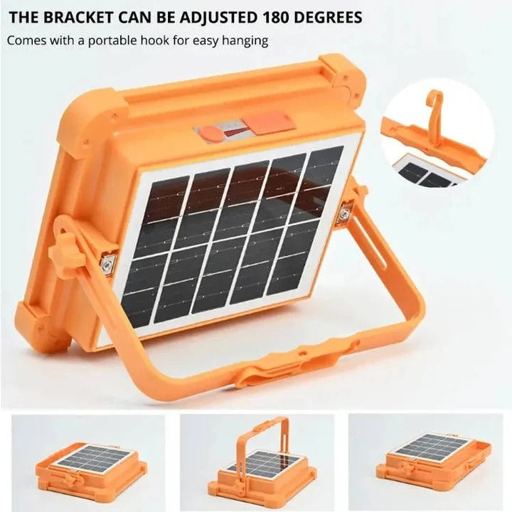 Lanterne d'aventure à énergie solaire et lampe de camping solaire portable