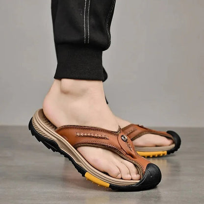Sandales tongs ultra-légères, résistantes à l'eau et légères pour homme