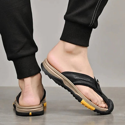 Sandales tongs ultra-légères, résistantes à l'eau et légères pour homme