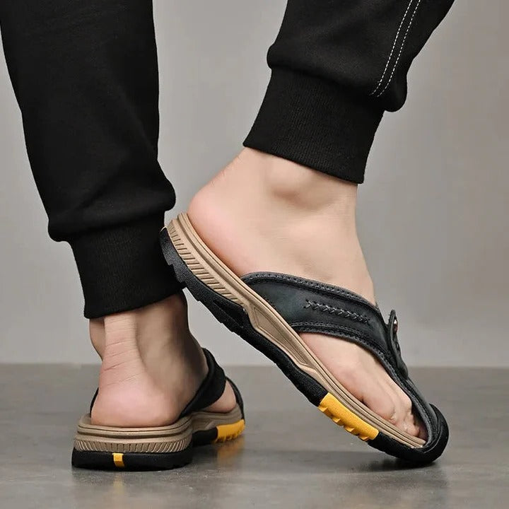 Sandales tongs ultra-légères, résistantes à l'eau et légères pour homme