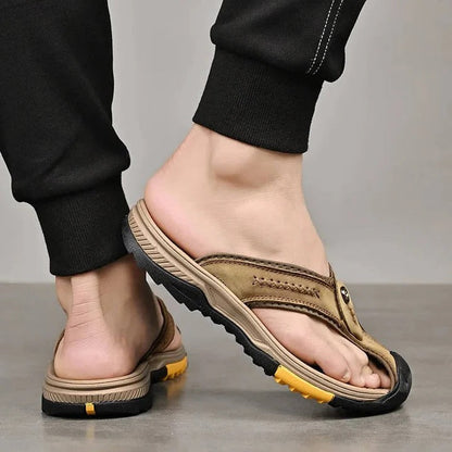 Sandales tongs ultra-légères, résistantes à l'eau et légères pour homme