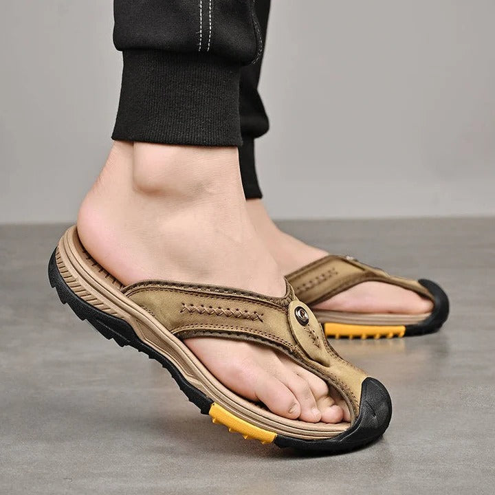 Sandales tongs ultra-légères, résistantes à l'eau et légères pour homme