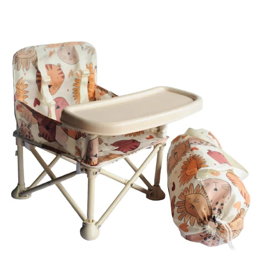 Chaise de pique-nique portable d'extérieur pour bébés et tout-petits
