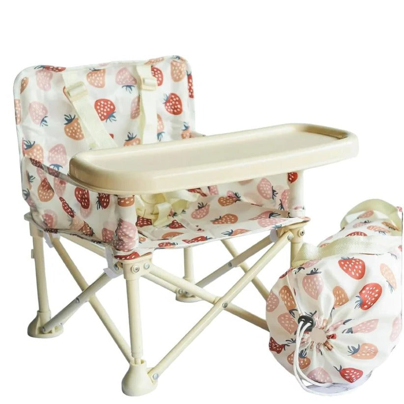Chaise de pique-nique portable d'extérieur pour bébés et tout-petits