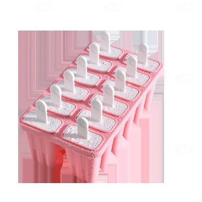 Moule à esquimaux en silicone sans BPA avec bâtonnets pour glaces maison