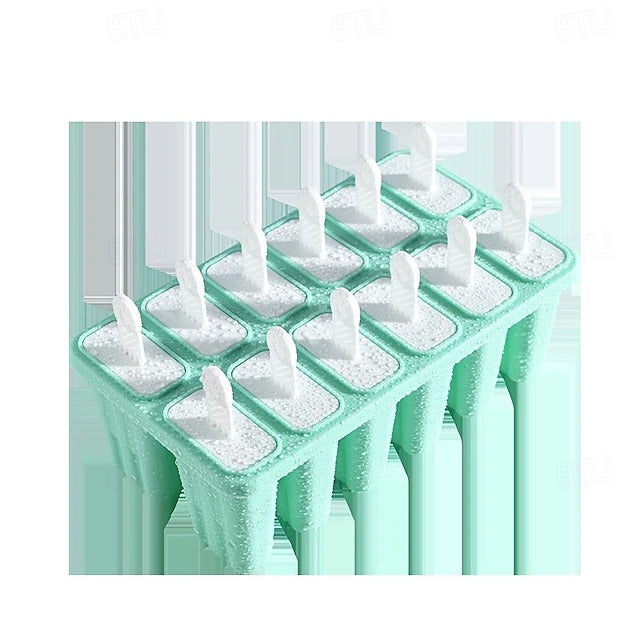 Moule à esquimaux en silicone sans BPA avec bâtonnets pour glaces maison