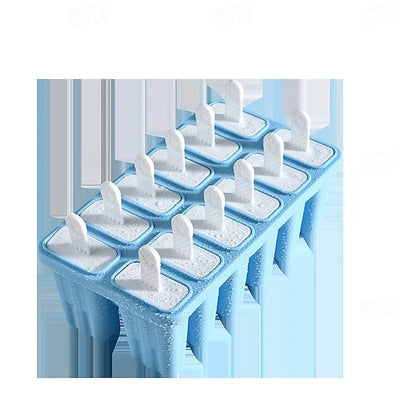 Moule à esquimaux en silicone sans BPA avec bâtonnets pour glaces maison