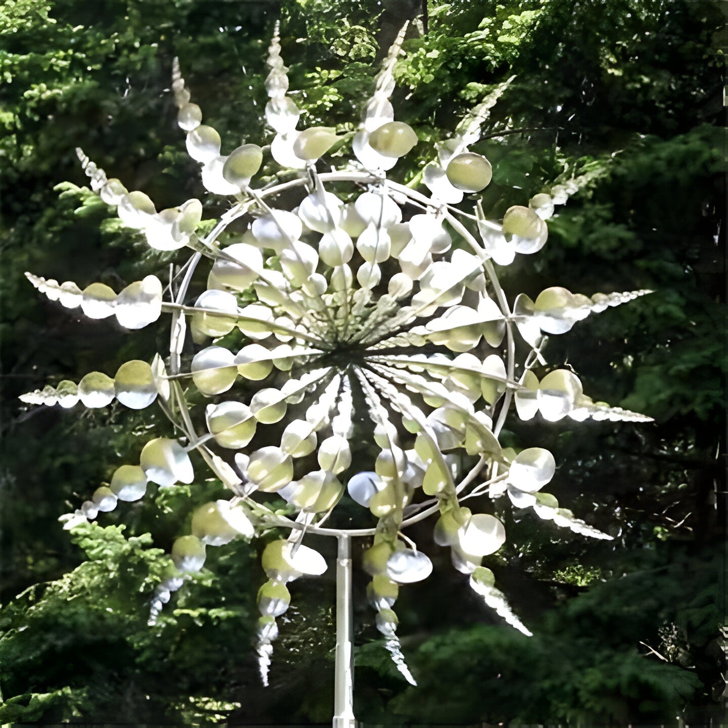 Éoliennes décoratives cinétiques en métal anti-rouille