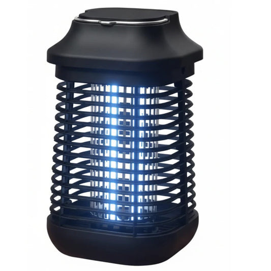Zappeur à insectes électrique à lumière UV avec grille haute tension pour usage intérieur et extérieur