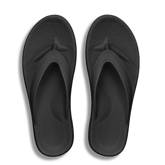 Tongs avec soutien de la voûte plantaire pour femme et homme, chaussures orthopédiques