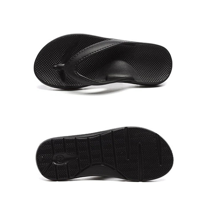 Tongs avec soutien de la voûte plantaire pour femme et homme, chaussures orthopédiques