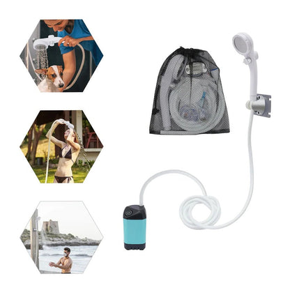 Douche électrique portable pour le camping
