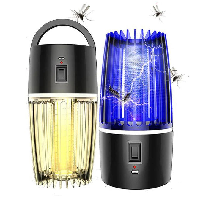Tueur de moustiques rechargeable 2 en 1