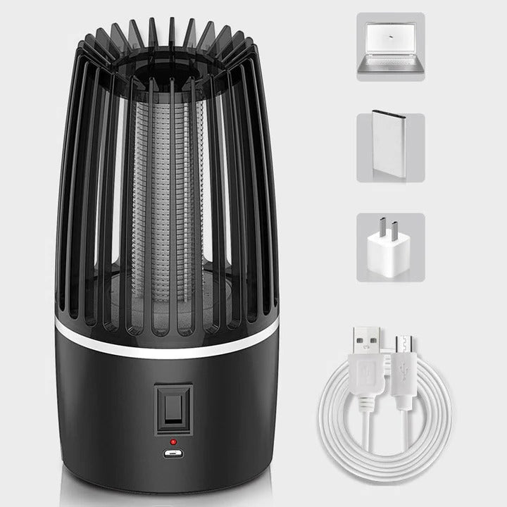 Tueur de moustiques rechargeable 2 en 1