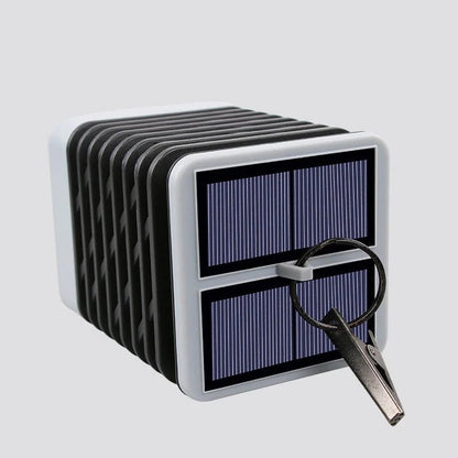 Lanterne solaire d'extérieur, lampe de jardin décorative LED