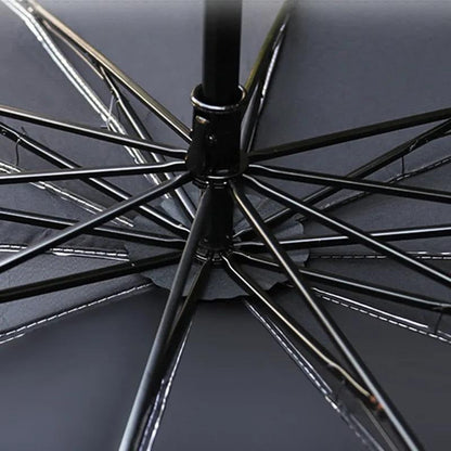 Pare-soleil parapluie pour pare-brise de voiture, pliable avec blocage UV et isolation thermique, grande housse universelle de vitre avant pour camions et voitures