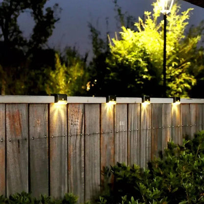 Lampes solaires de terrasse d'extérieur étanches, lampes de marche LED blanc chaud pour escaliers, clôtures, terrasses et allées, lot de 16