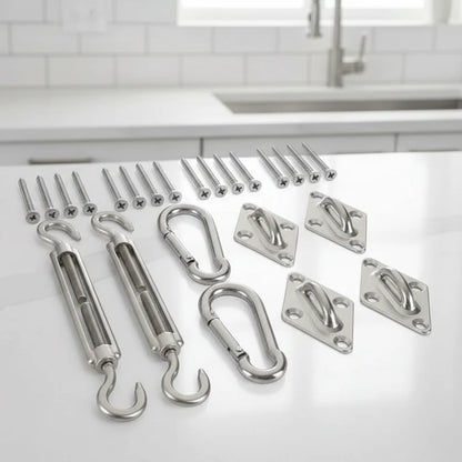 Professional installation kit for awnings - complete set for safe and durable installation