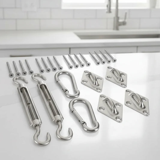 Professional installation kit for awnings - complete set for safe and durable installation