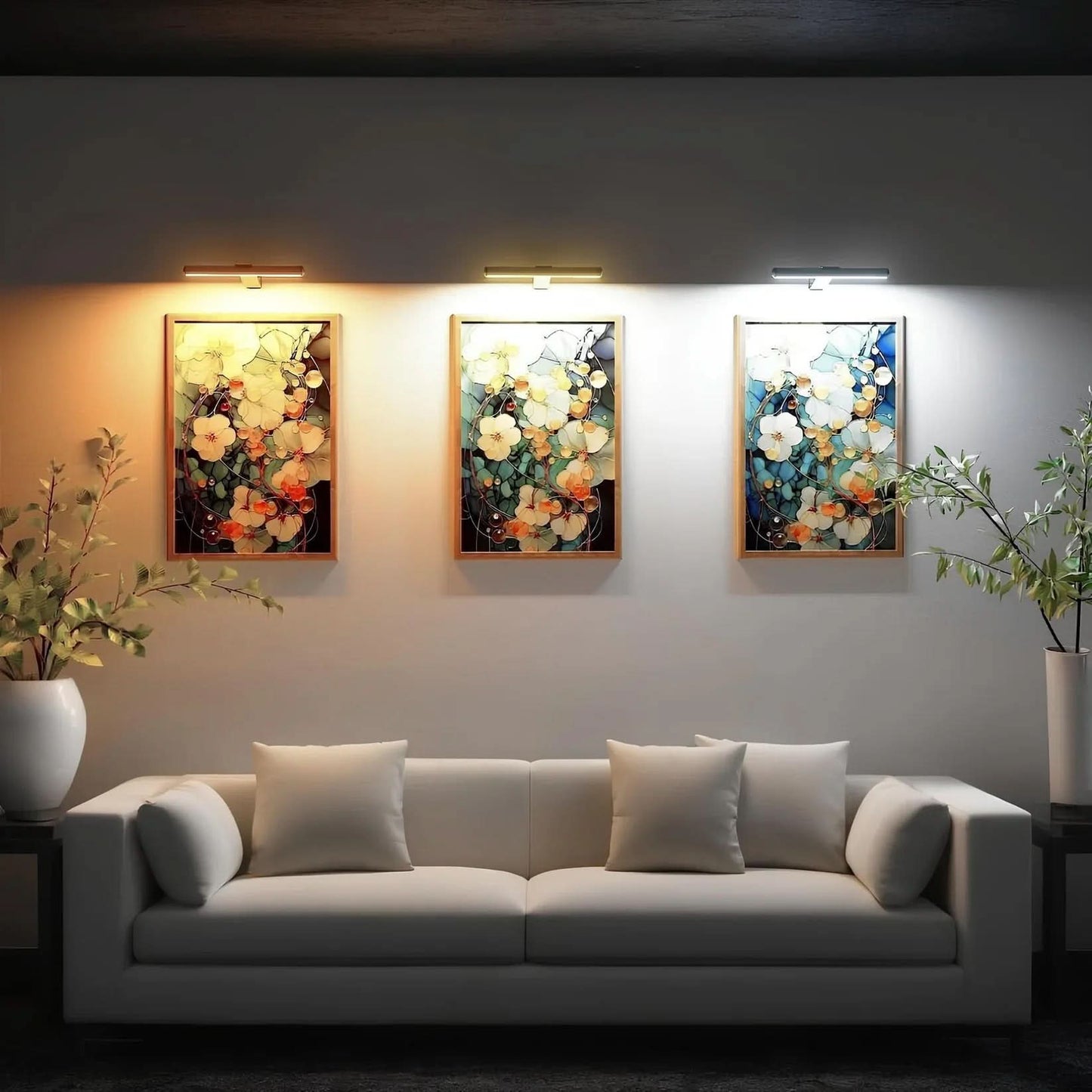 ARTGLOW - Rotatable LED Wall Light – Wireless & Stylish for Any Gallery Wall