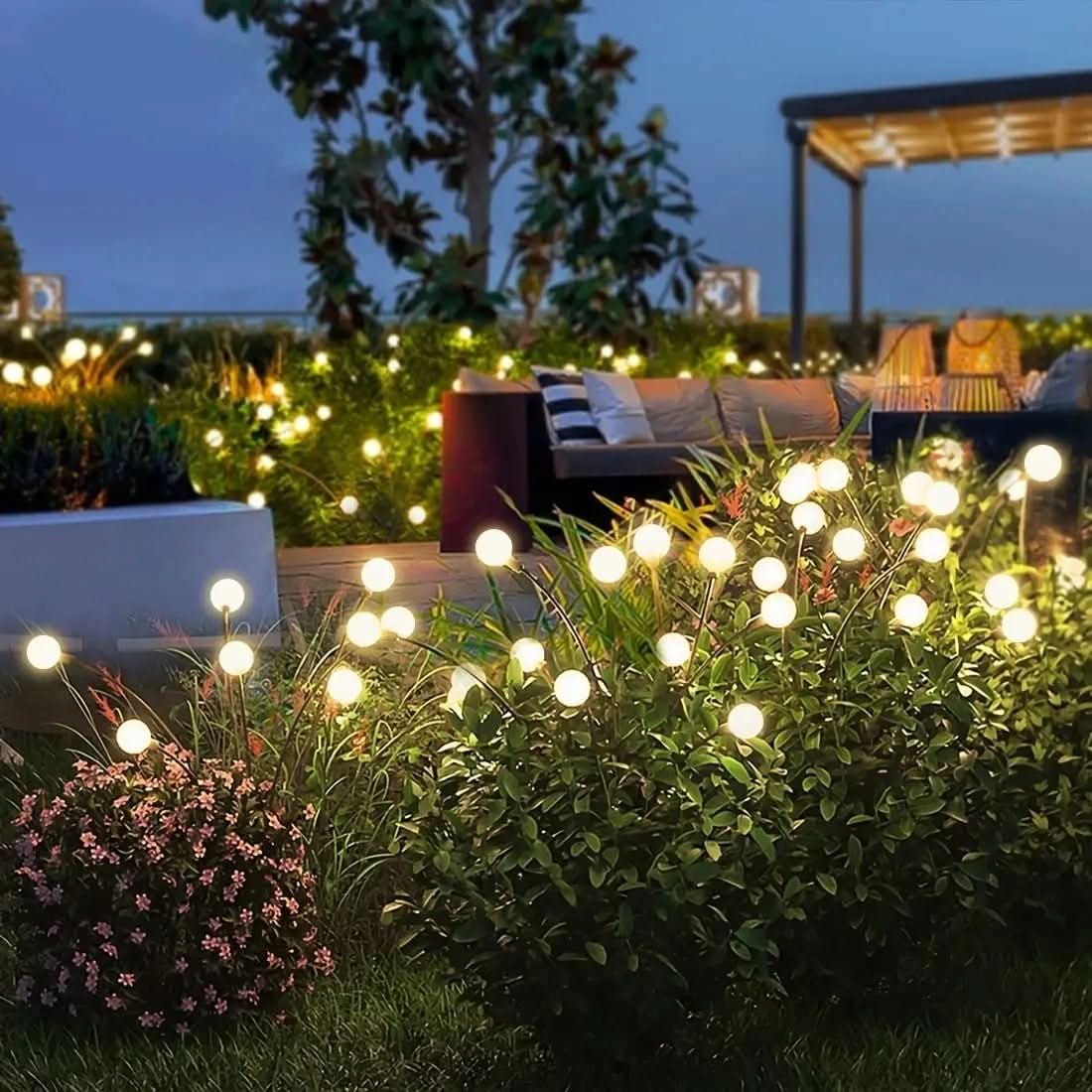 Firefly Lights - Solar firefly garden lights for atmospheric evenings