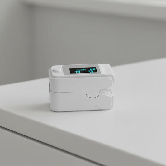 ULTRALITE - Compact Finger Pulse Oximeter for Fast and Precise Health Monitoring on the Go