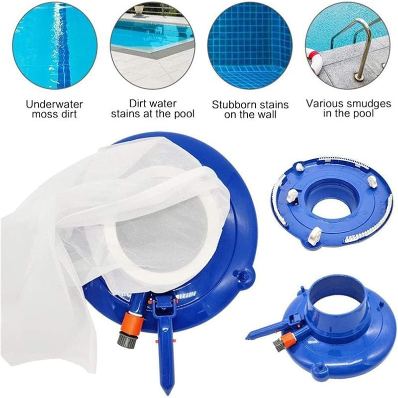 Aspirateur à feuilles de piscine à forte aspiration
