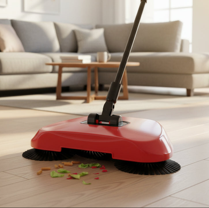 EcoSweep 2in1 hoover broom - Cordless & quiet for every floor