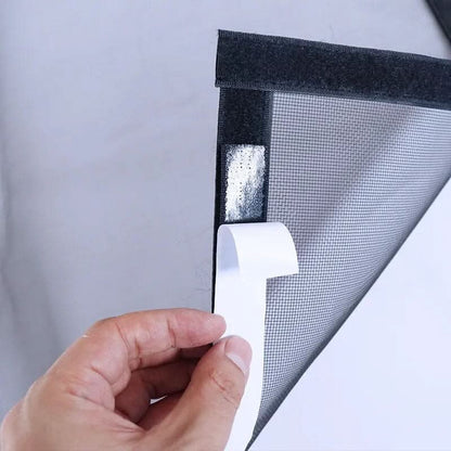 Window screen - Effective insect protection Made of hard-wearing glass fibre material