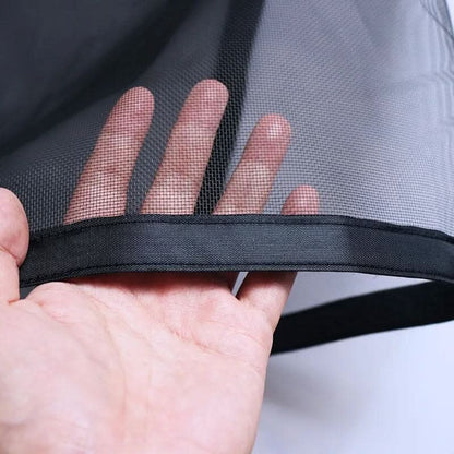 Window screen - Effective insect protection Made of hard-wearing glass fibre material