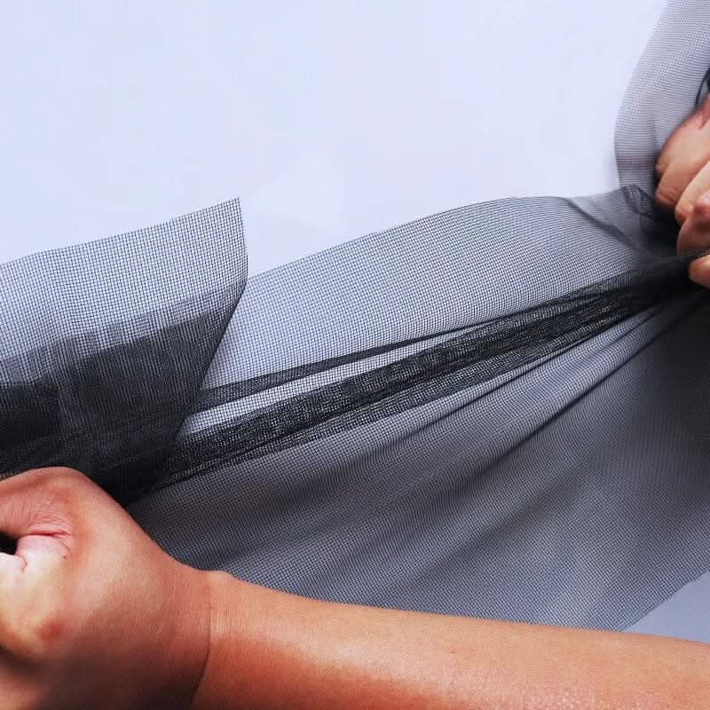 Window screen - Effective insect protection Made of hard-wearing glass fibre material
