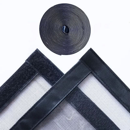 Window screen - Effective insect protection Made of hard-wearing glass fibre material