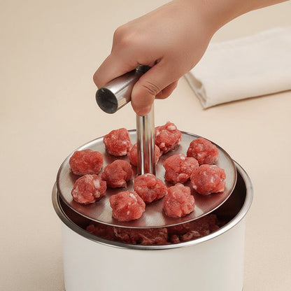 MeatMaster stainless steel meatball mould - Uniform & practical for every kitchen