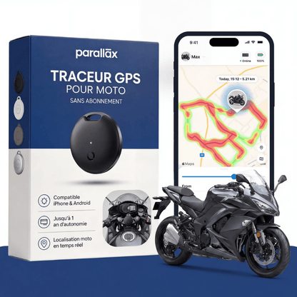 Traceur GPS Moto Sans Abonnement 3 en 1 — FlashDiscount