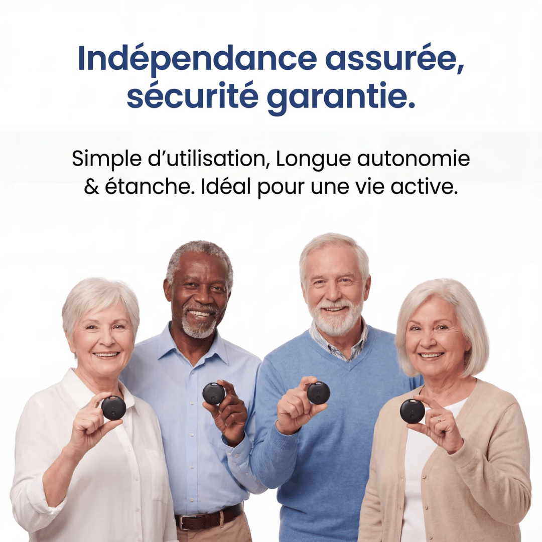 Traceur GPS Pour Seniors — Sans Abonnement  — FlashDiscount