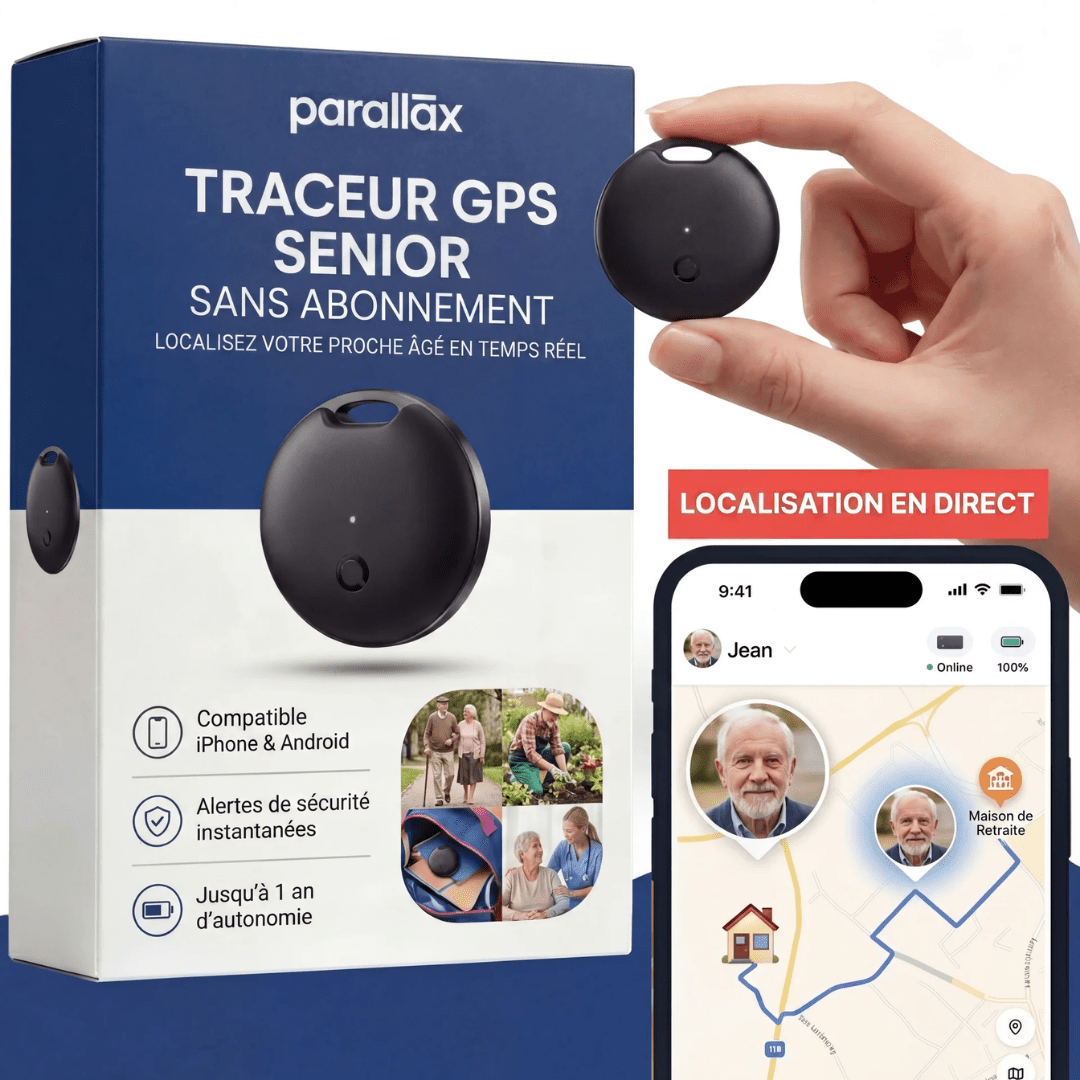 Traceur GPS Pour Seniors — Sans Abonnement  — FlashDiscount