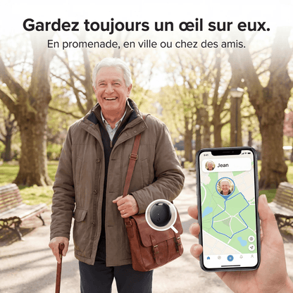 Traceur GPS Pour Seniors — Sans Abonnement  — FlashDiscount